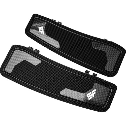Slyfox #SF-905-00-1 - Driver Floorboards - Black Anodized - Touring