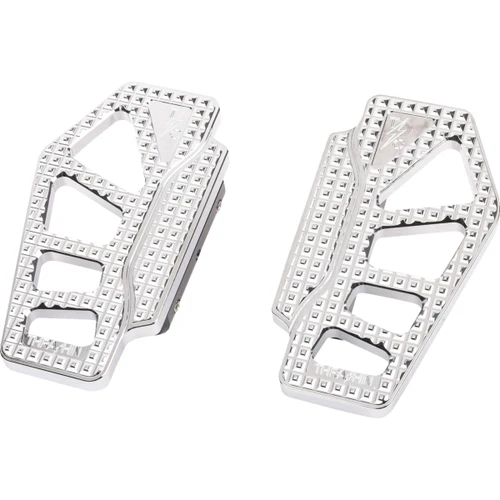 Thrashin Supply CO. #TSC-2217-3-BR - Apex Mini Floorboards - Passenger - Chrome