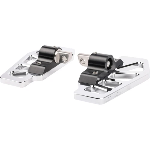 Thrashin Supply CO. #TSC-2217-3-D - Apex Mini Floorboards - Driver - Chrome