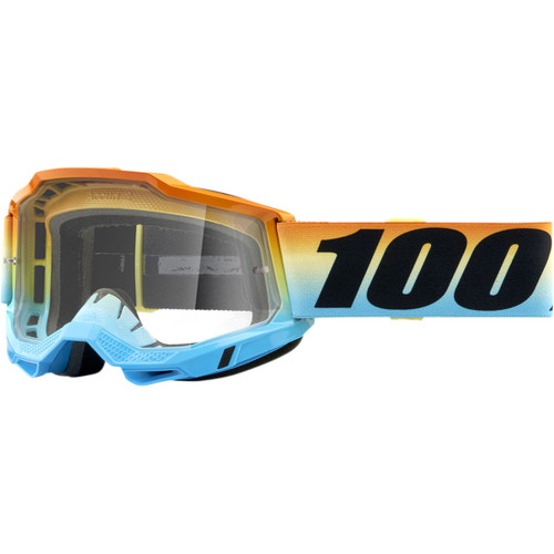 100% #50013-00013 - Accuri 2 Goggle - Sunset - Clear Lens