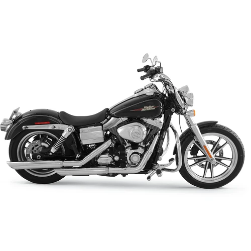 Mustang #76866 - Runaround Solo Seat - Black - FXD '06-'17