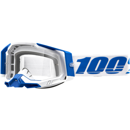100% #50009-00005 - Racecraft 2 Goggle - Isola - Clear Lens