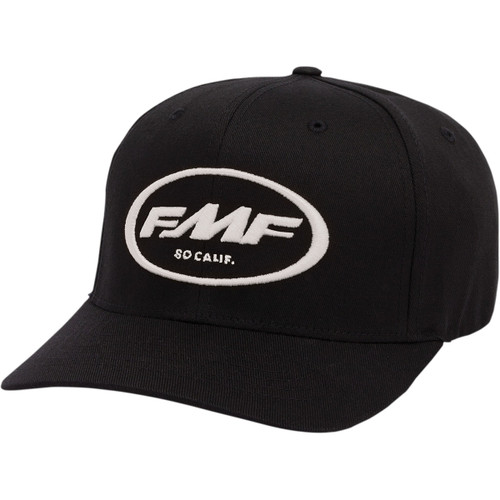 FMF #SP21196910WHLXL - Factory Classic Don 2 Hat - Black/White - Large/XL