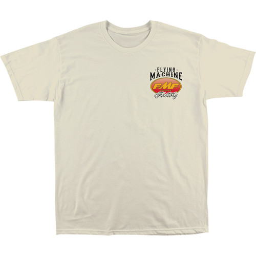 FMF #SU24118909NATSM - Flight Ready T-Shirt - Natural - Small