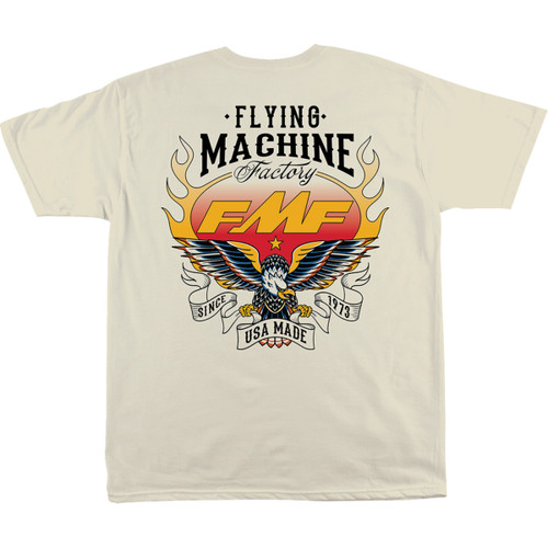 FMF #SU24118909NATLG - Flight Ready T-Shirt - Natural - Large
