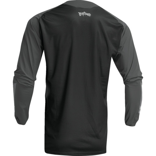 Thor - Terrain Jersey - Black/Charcoal - Large