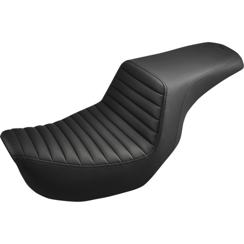 Saddlemen #806-04-171 - Step-Up Seat - Front Tuck-n-Roll - Black - Dyna