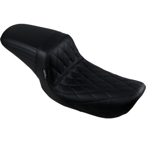 LE Pera #LN-591DM - Kickflip Seat - Diamond - Black - FXD '96-'03