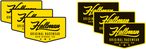 Thor Hallman Decals - 6 Pack