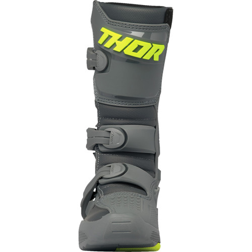 Thor - Youth Blitz XR Boots - Gray/Charcoal - US 1