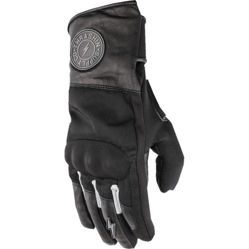 Thrashin Supply CO. #TWG--00-10 - Mission Waterproof Gloves - Black - Large