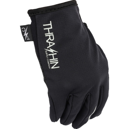 Thrashin Supply CO. #SV1-19-09 - Windbreaker Stealth Gloves - Black - Medium