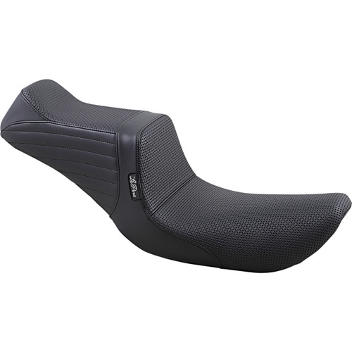 LE Pera #LN-581BW - Tailwhip Seat - Basketweave - Black - FXD '96-'03