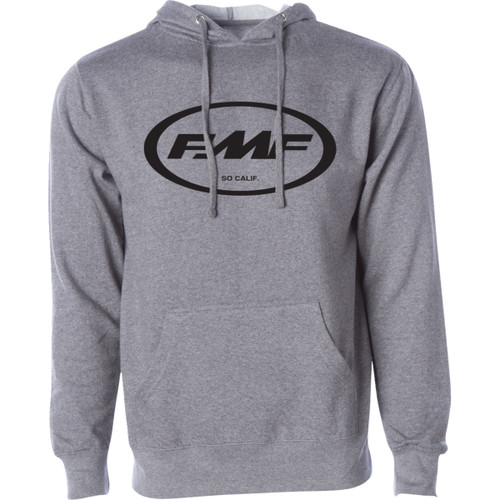 FMF #FA22121903GHRMD - Factory Classic Don Pullover Fleece Hoodie - Gunmetal Heather - Medium