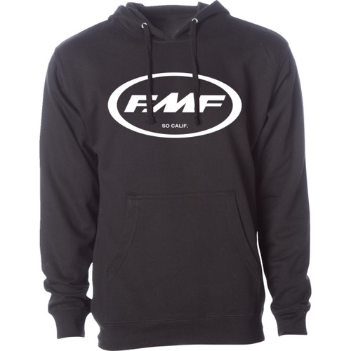 FMF #FA22121903BLKLG - Factory Classic Don Pullover Fleece Hoodie - Black - Large