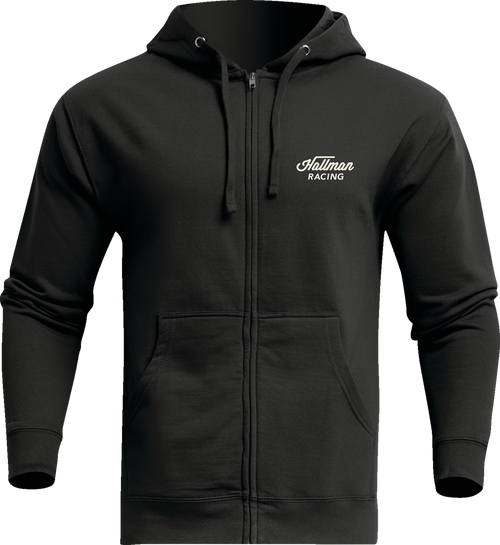 Hallman Heritage Zip-Up Sweatshirt - Black - 2XL - Lutzka's Garage