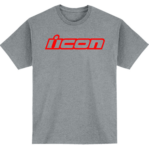 Icon - Clasicon™ T-Shirt - Heather Gray - Large