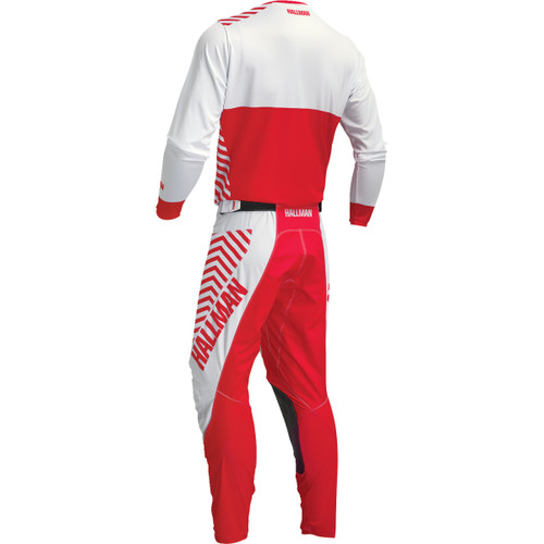 Thor - Differ Slice Jersey - White/Red - 2XL