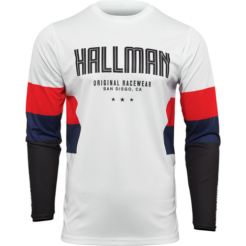 Thor - Hallman Differ Draft Jersey - White/Red/Navy - 3XL