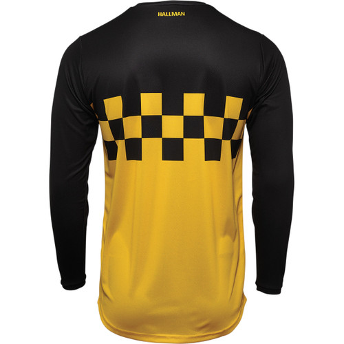 Thor - Hallman Differ Cheq Jersey - Yellow/Black - Small