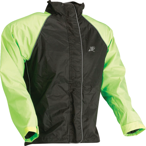 Womens Waterproof Jacket - Hi-Vis Yellow - XS - Lutzka's Garage