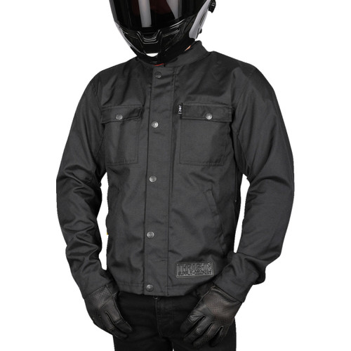 Thrashin Supply CO. #TMJ-09-10 - Atlas v2 Riding Jacket - Black - Large