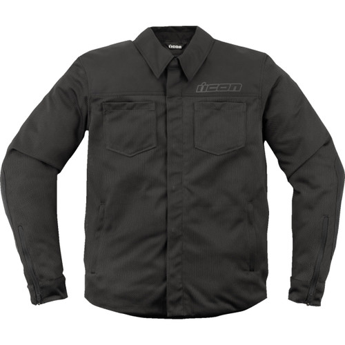 Icon - Upstate Mesh CE™ Jacket - Black - 3XL