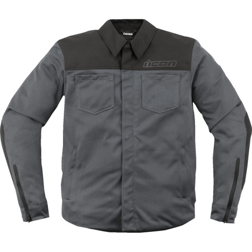 Icon - Upstate Mesh CE™ Jacket - Gray - 2XL