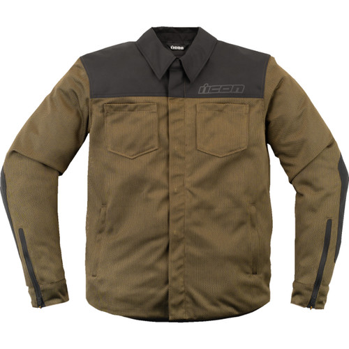 Icon - Upstate Mesh CE™ Jacket - Green - Large