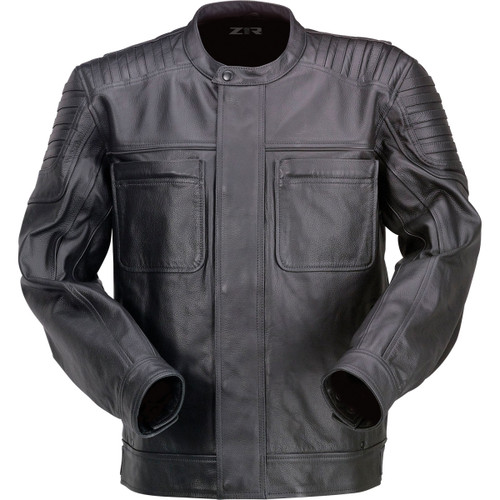 Z1R - Widower Leather Jacket - Black - XL