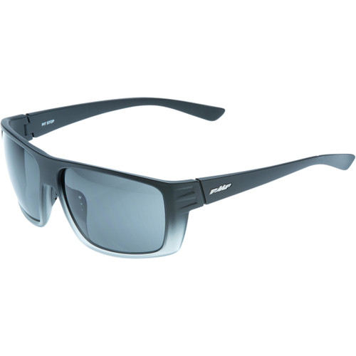 FMF #F-61507-102-01 - Pit Stop Sunglasses - Matte Black Fade - Smoke Lens
