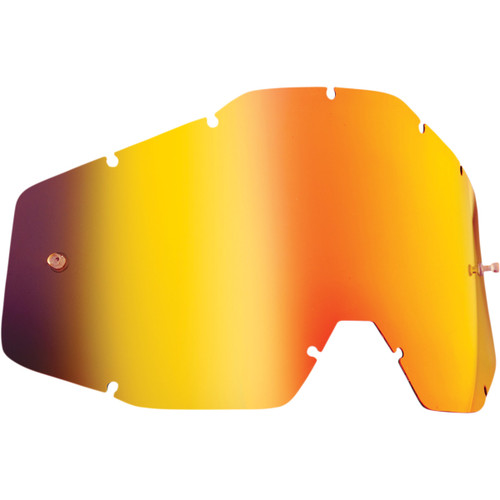 FMF #F-59018-00003 - Youth PowerBomb/PowerCore Lens - Red Mirror