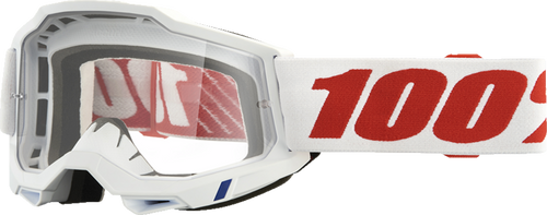 Accuri 2 Goggles - Pure - Clear - Lutzka's Garage