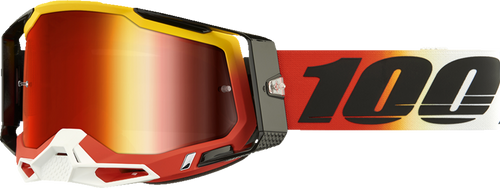 Racecraft 2 Goggles - Ogusto - Red Mirror - Lutzka's Garage