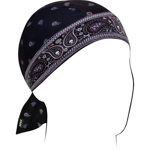 ZAN Headgear #ZL019 - Flydanna® Sportflex® - Paisley Classic - Pink/Purple