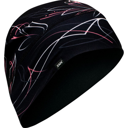 ZAN Headgear #WHLL152 - SportFlex® Helmet Liner - Pinstripe Heart