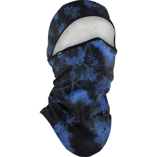 ZAN Headgear #WB4L775 - Sportflex® Convertible Balaclava Greg Lutzka - Black/Blue