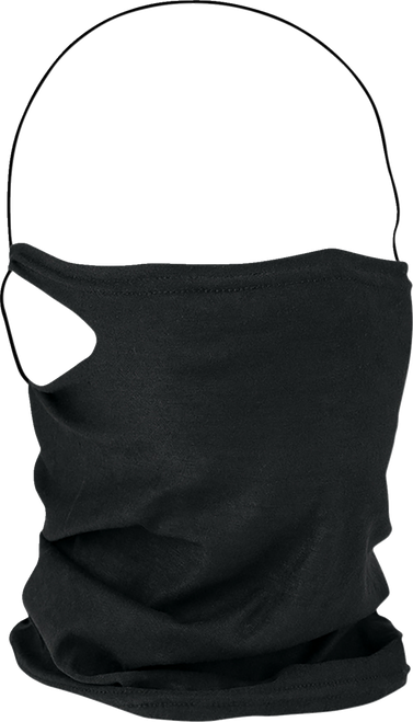 Neck Gaiter Mask with filter - Black - Lutzka's Garage