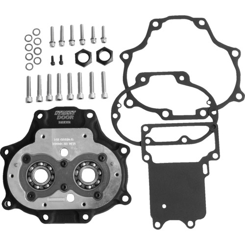 Baker Drivetrain #48403-6 - Transmission Door Assembly - 6-Speed - Wrinkle Black