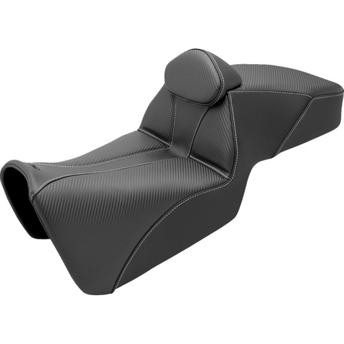 Saddlemen #821-34-200BR - Adventure Tour Seat - w/ Backrest - Black - Pan Am '21-'24