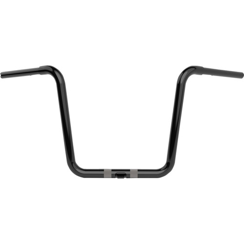 LA Choppers #LA-7324-14B - Handlebar - Twin Round - 14" - Black