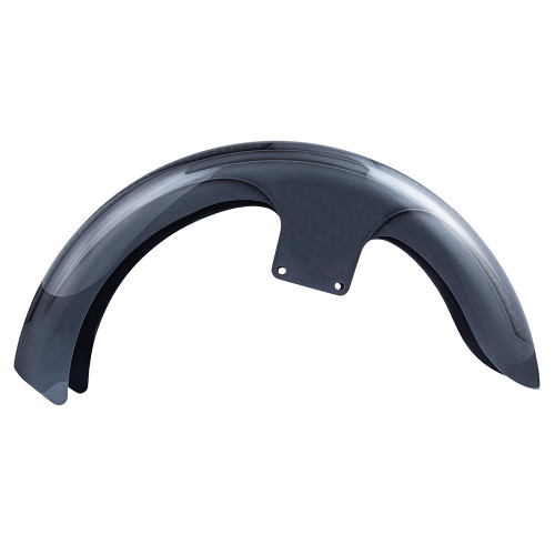 Charcoal Pearl Ravager Series Airbrushed 19" Reveal Wrapper Hugger Front Fender