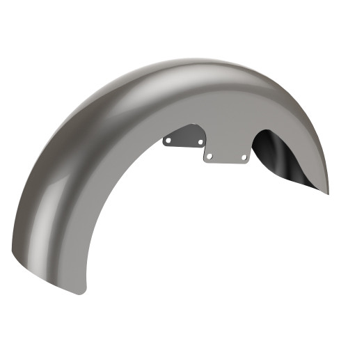 Advanblack Pewter Pearl 19" Reveal Wrapper Hugger Front Fender For ''86-''21 Harley Touring Models