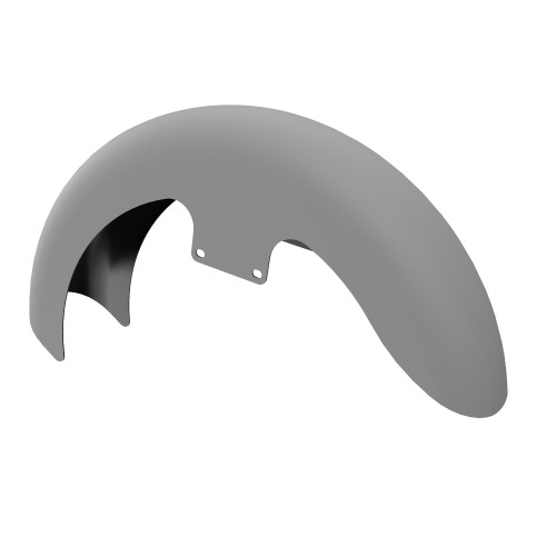 Advanblack Unpainted 19" Reveal Wrapper Hugger Front Fender For ''86-''21 Harley Touring Models