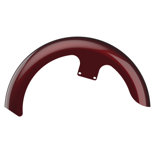 Advanblack  Mysterious Red Sunglo 21" Reveal Wrapper Hugger Front Fender For ''86-''21 Harley Touring Models