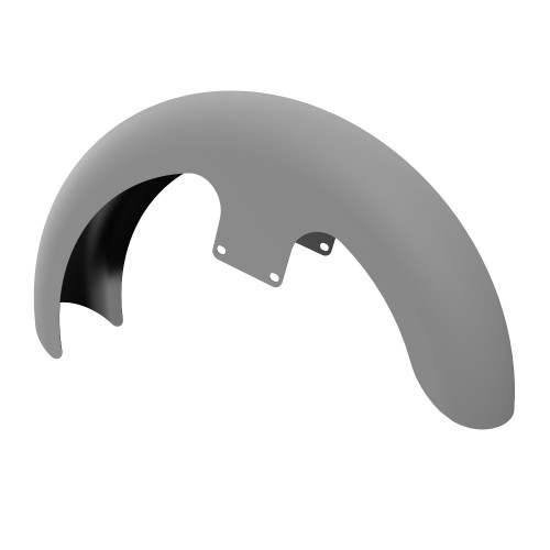 Advanblack Unpainted 21" Reveal Wrapper Hugger Front Fender For ''86-''21 Harley Touring Models