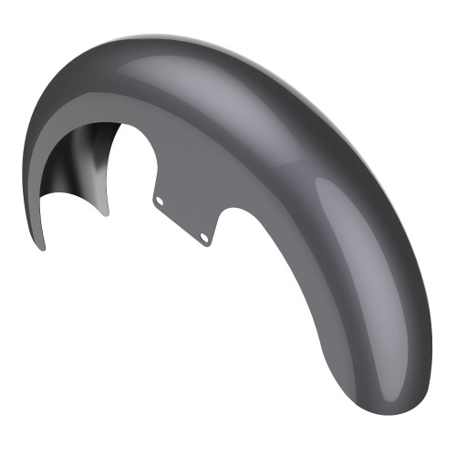 Advanblack  Smoke Gray 21" Reveal Wrapper Hugger Front Fender For ''86-''21 Harley Touring Models