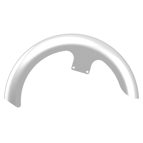 Advanblack White Hot Pearl 21" Reveal Wrapper Hugger Front Fender For ''86-''21 Harley Touring Models