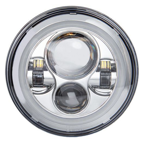 7 inch "Pro Radiance" HALO LED Headlight for Harley Tourings/ Softail/ Indian