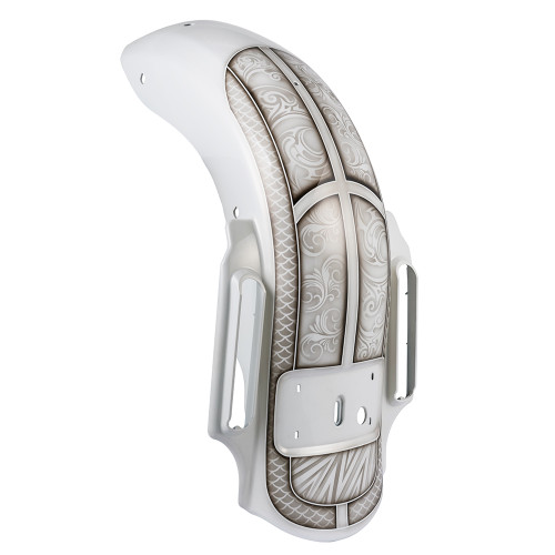 EL SUENO SERIES Airbrushed Dominator Stretched Rear Fender For 2014+ Harley Davidson Touring Models